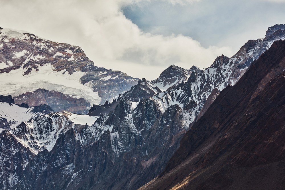 Nieto Senetiner paisajes Nieve image