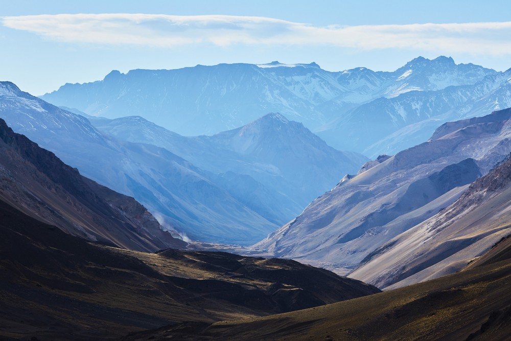 Nieto Senetiner paisajes Nieve image